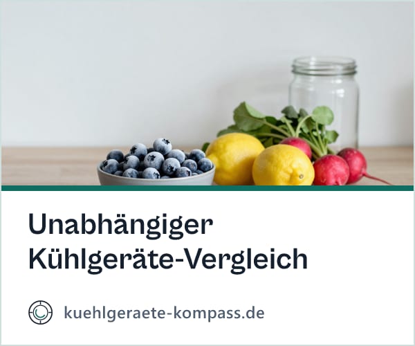 Kühlgeräte-Kompass – unabhängiger Kühlgeräte-Vergleich